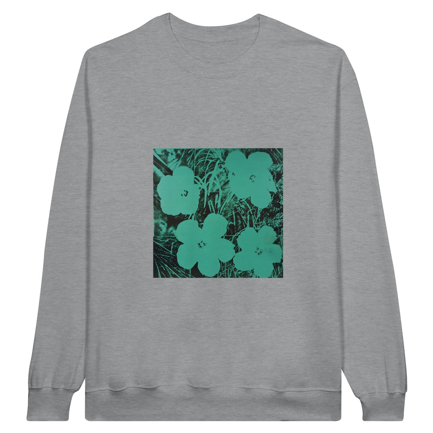 ANDY WARHOL - TEN-FOOT FLOWERS - CLASSIC UNISEX SWEATSHIRT