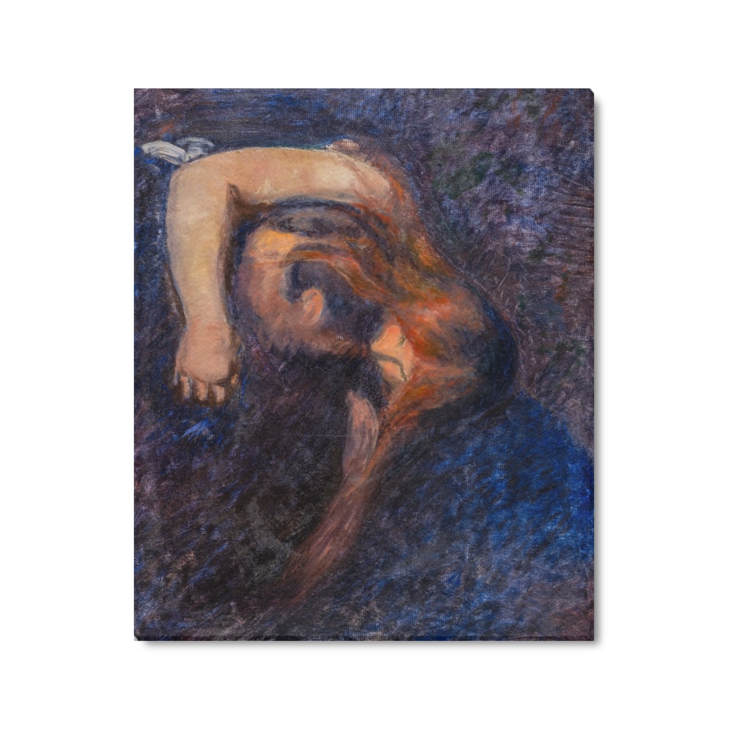 EDVARD MUNCH - THE VAMPIRE (1893) - CANVAS PRINT 24"x 20"