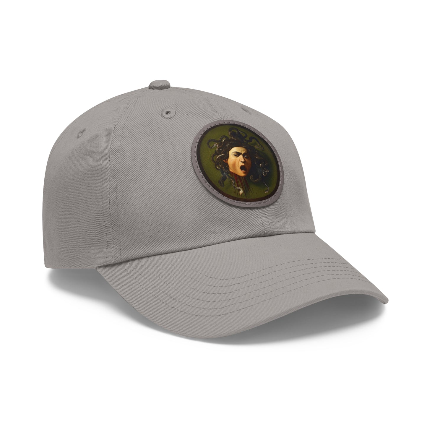 MICHELANGELO DA CARAVAGGIO - MEDUSA -- UNISEX HAT W/ ROUND PATCH