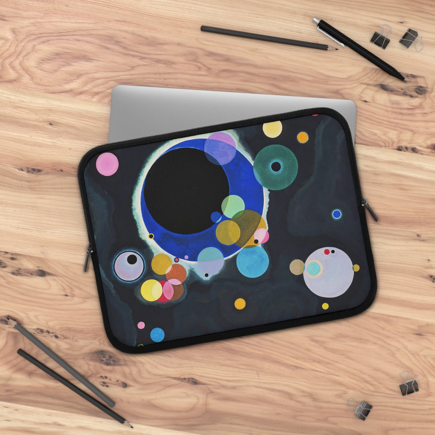 WASSILY KANDINSKY - SEVERAL CIRCLES - LAPTOP SLEEVE 