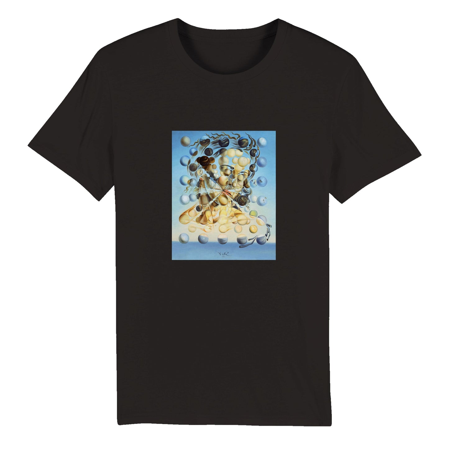 SALVADOR DALI - SPHERICAL GALATEA - ORGANIC UNISEX T-SHIRT