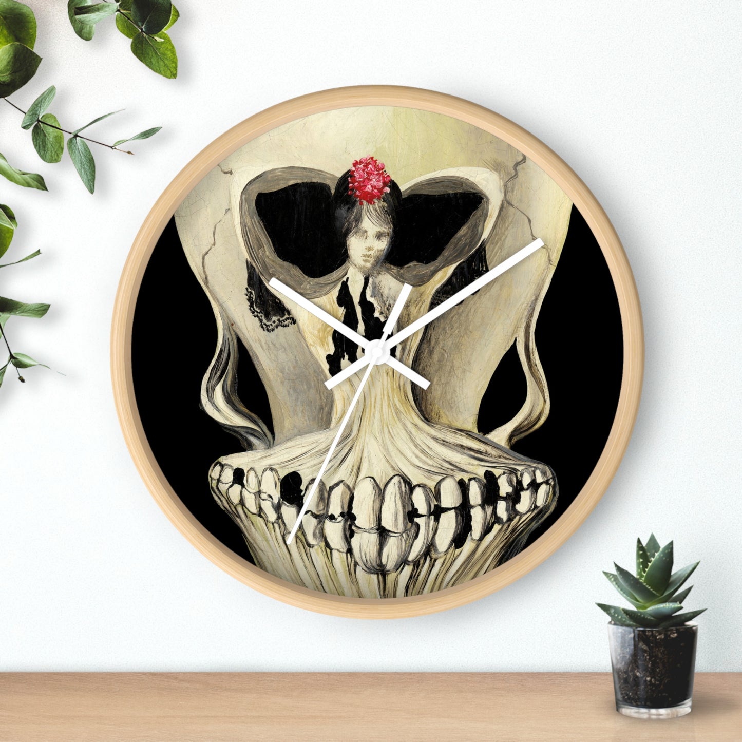 Salvador Dali art clock