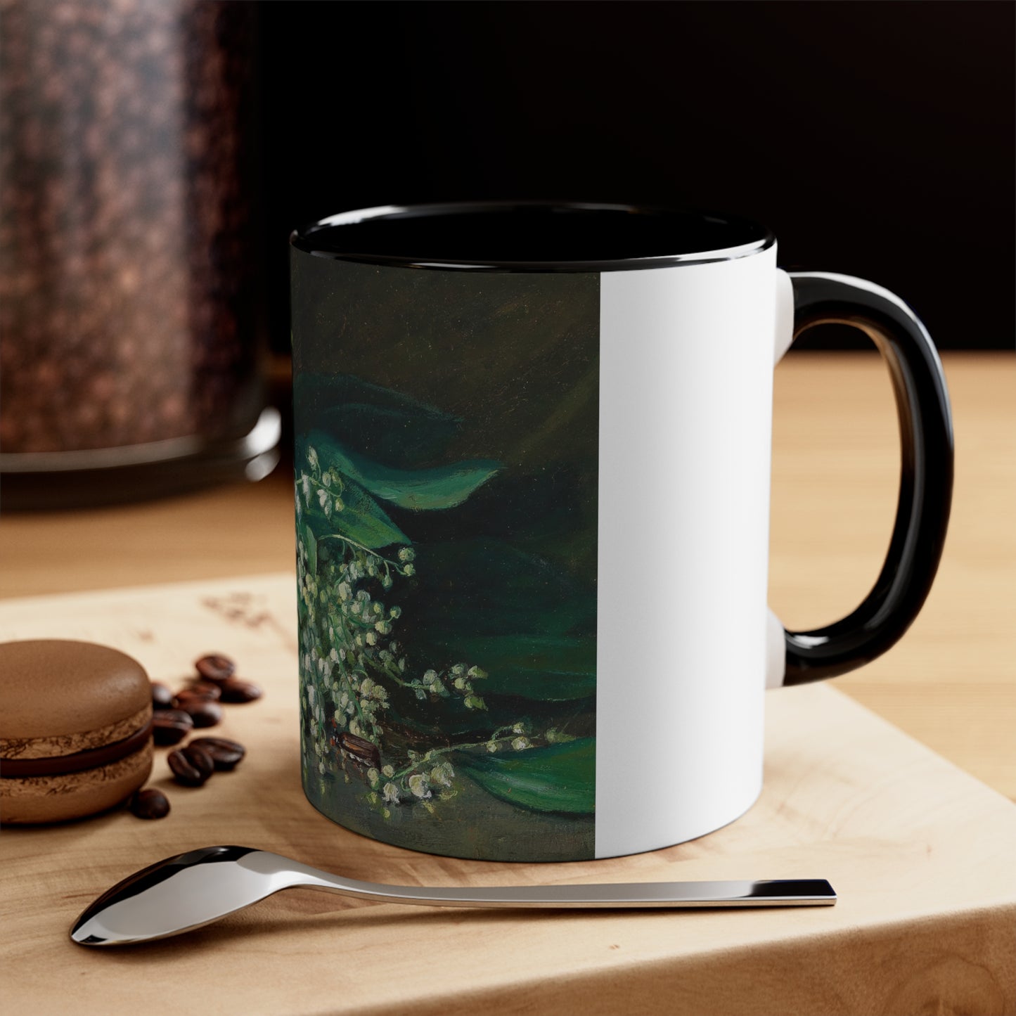 MARIE ELIZABETH MORITZ-LUBEN - LILIES OF THE VALLEY - ART COFFEE MUG