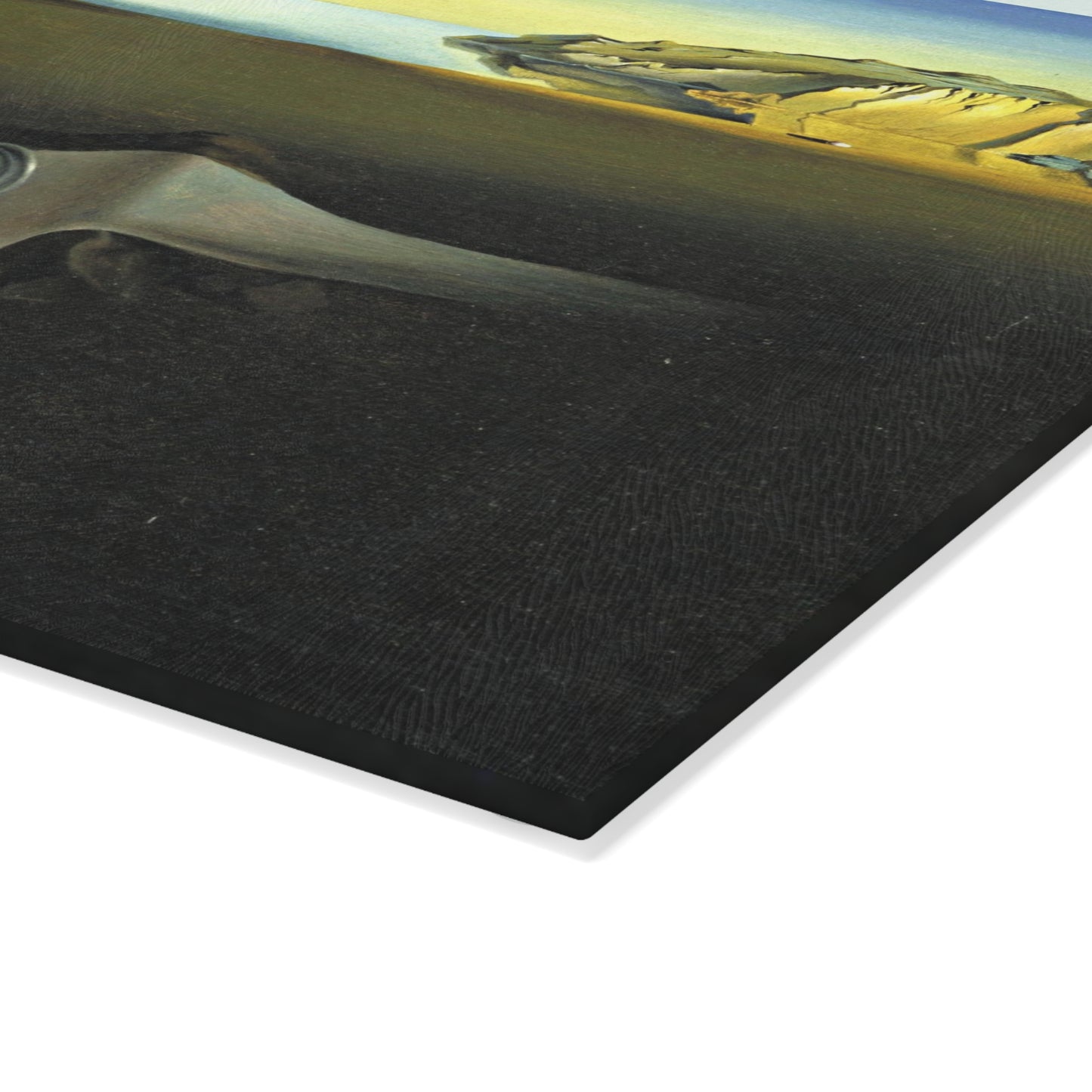 SALVADOR DALI - THE PERSISTENCE OF TIME- ART GLASS CUTTING BOARD