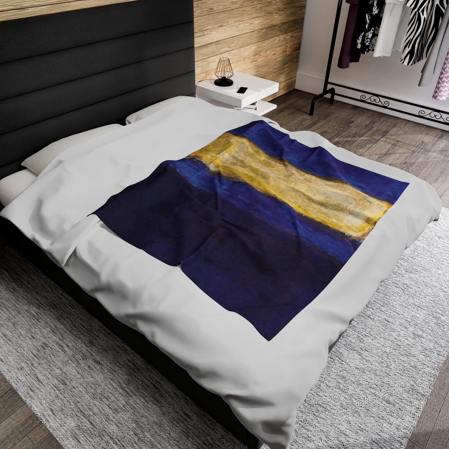 MARK ROTHKO - ABSTRACT - VELVETEEN PLUSH BLANKET