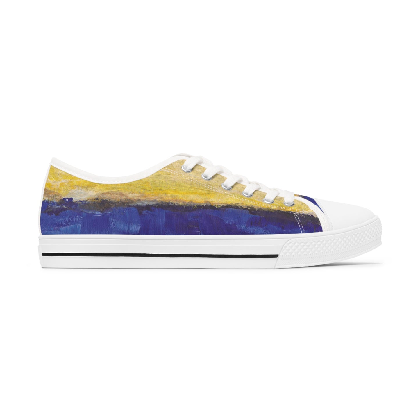 MARK ROTHKO - ABSTRACT - LOW TOP ART SNEAKERS FOR HER