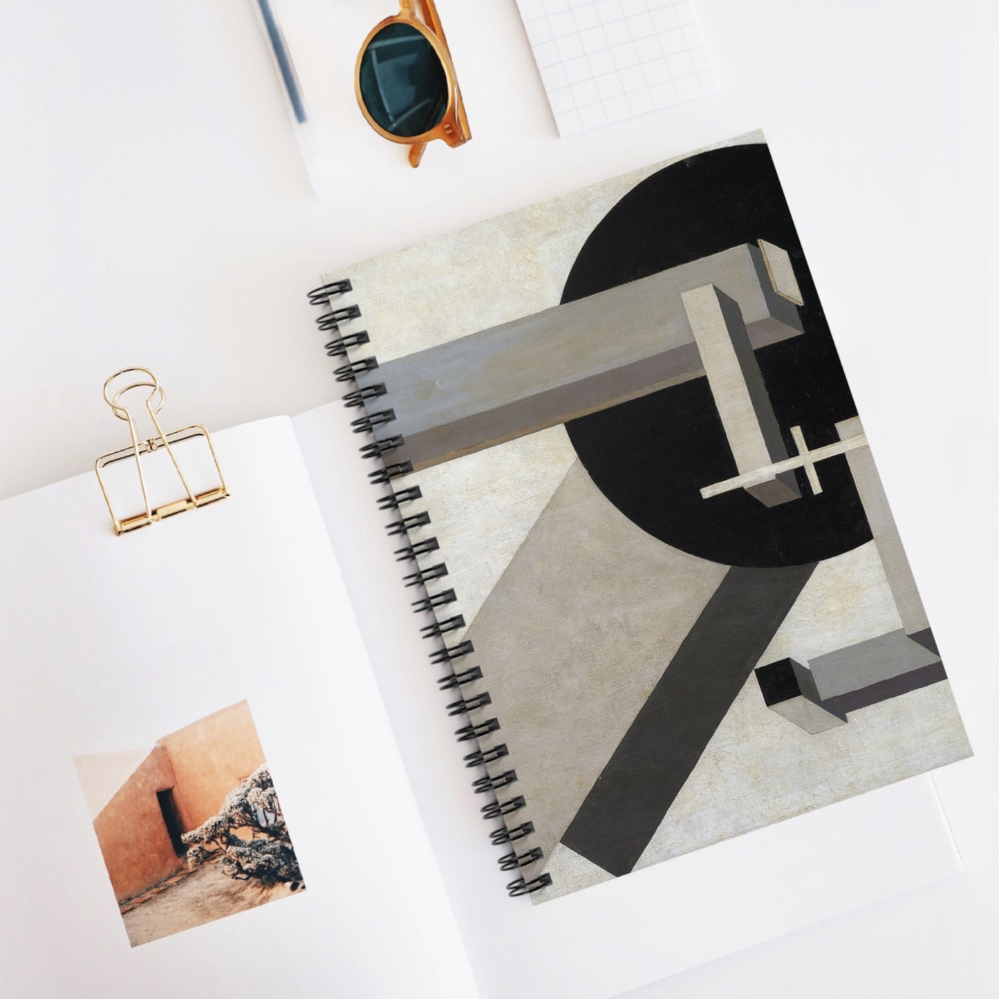 EL LISSITZKY - PROUN 1 D (1919) - SPIRAL ART NOTEBOOK