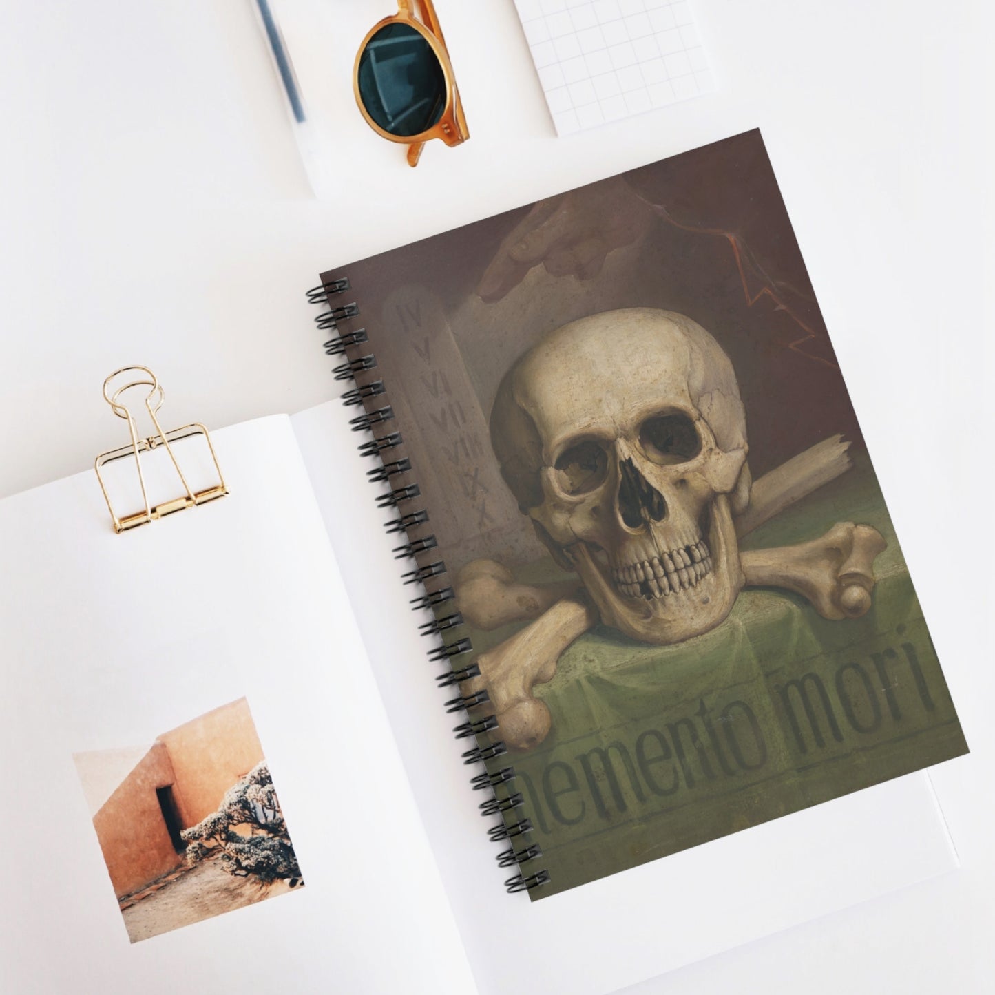 JOZEF HANULA - MEMENTO MORI (1901) - ART SPIRAL NOTEBOOK