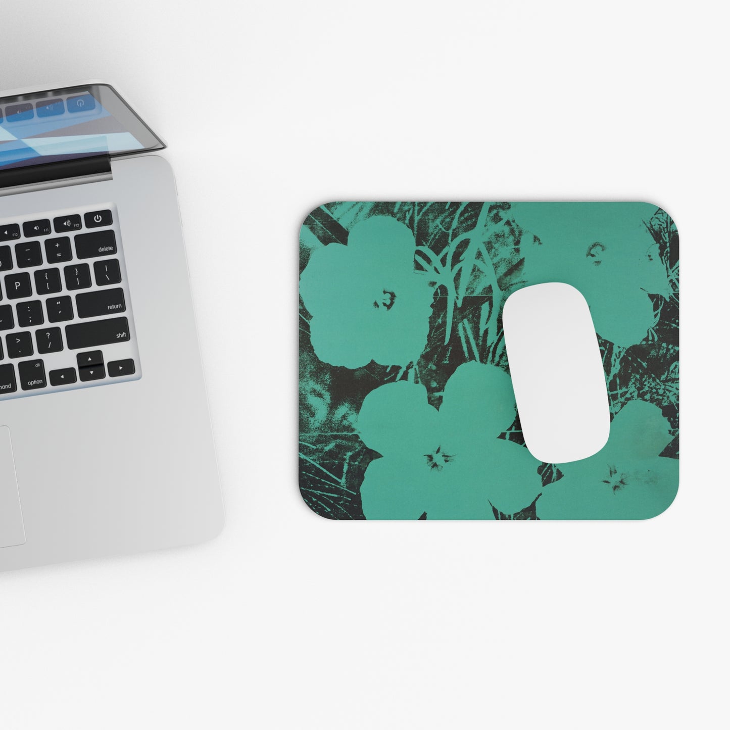 ANDY WARHOL - TEN-FOOT FLOWERS - ART MOUSE PAD