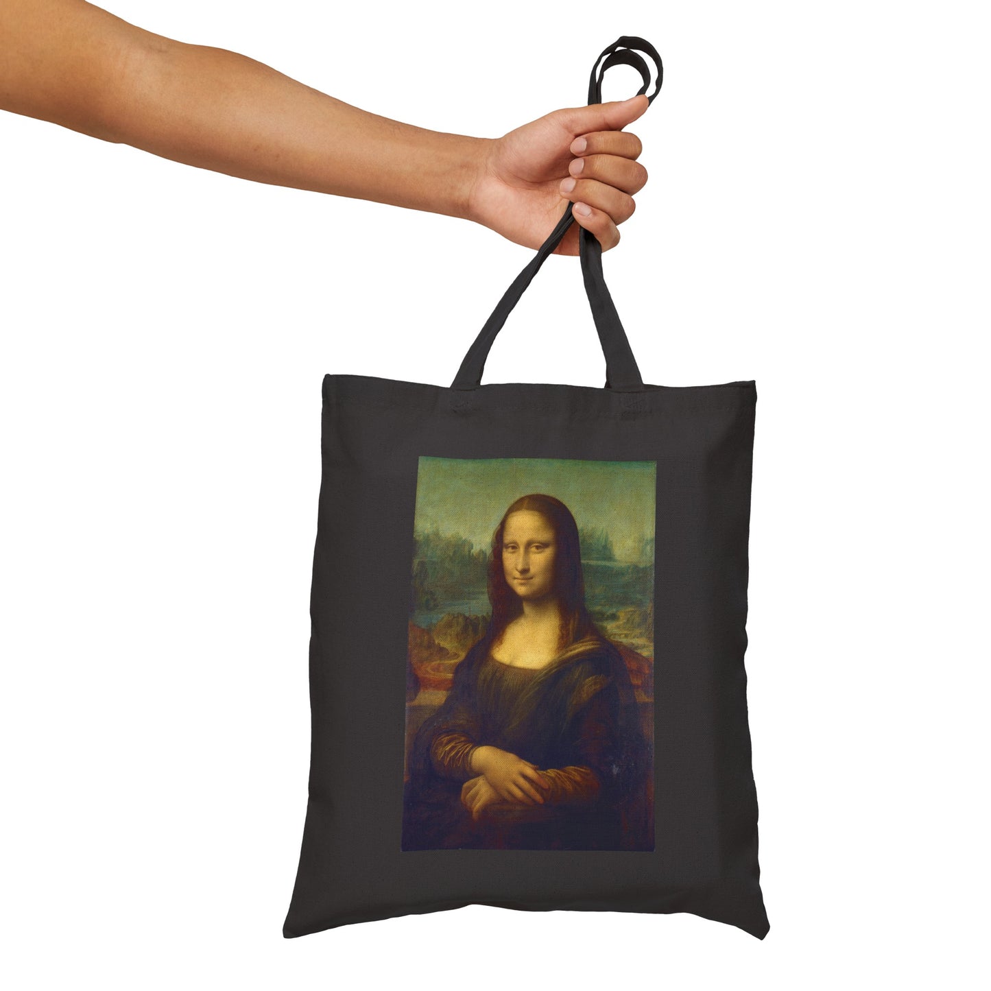 LEONARDO DA VINCI - MONA LISA - COTTON CANVAS TOTE