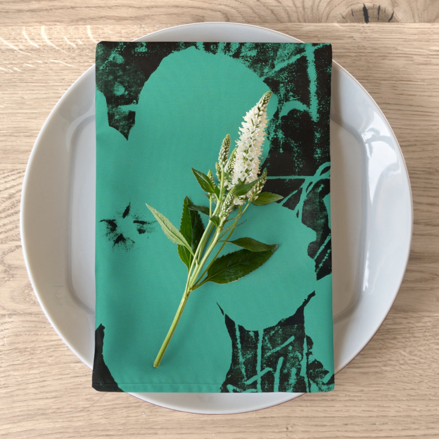 ANDY WARHOL - TEN-FOOT FLOWERS - ART NAPKINS SET