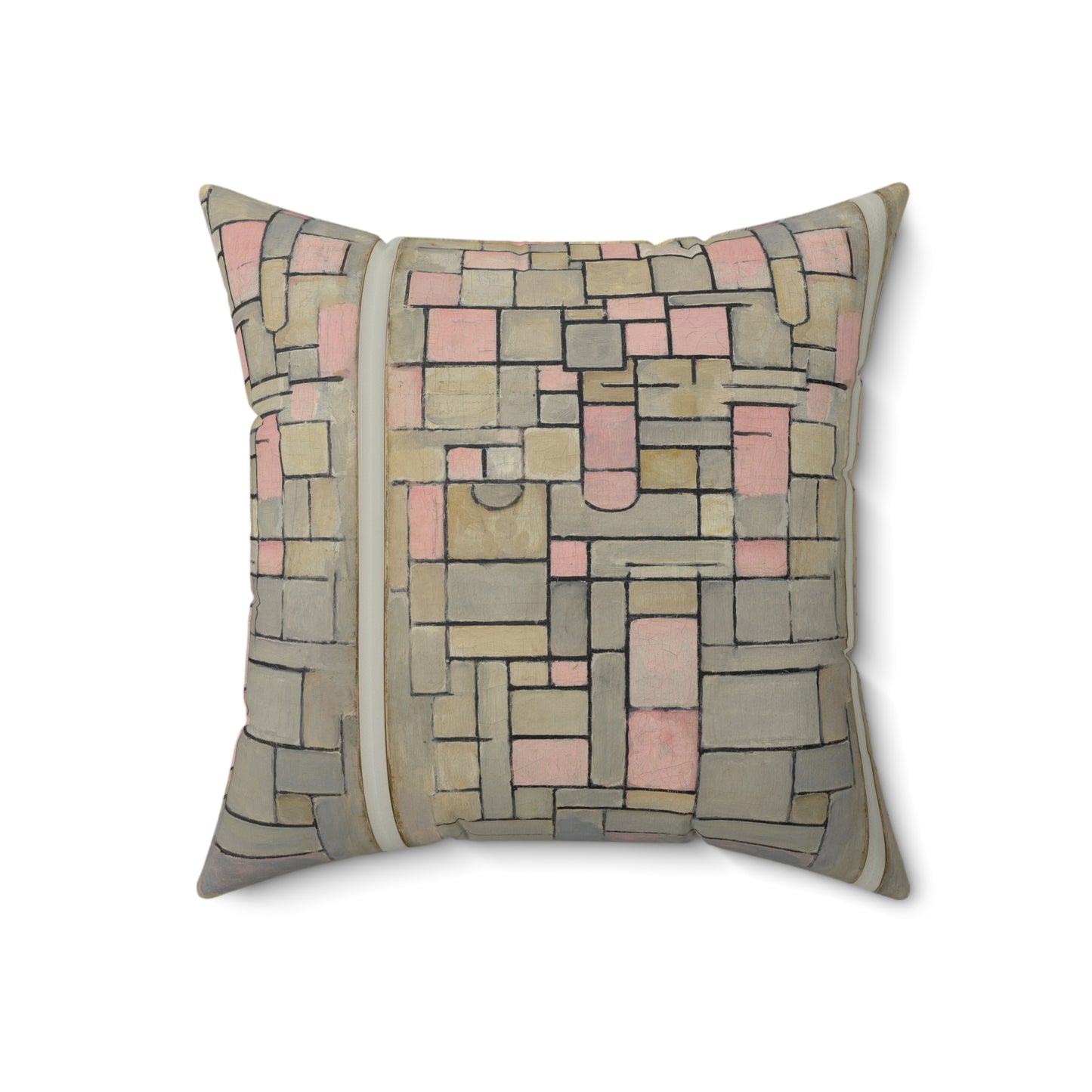 piet mondrian art pillow