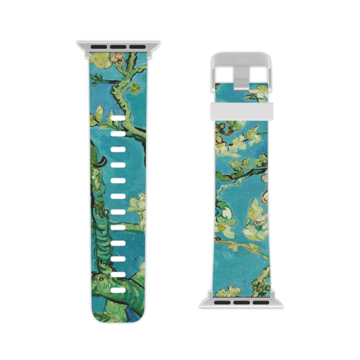 VINCENT VAN GOGH - ALMOND BLOSSOMS - ART WATCH BAND FOR APPLE WATCH