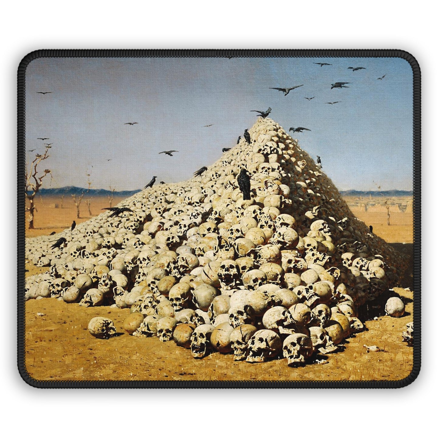 VASILY VERESHCHAGIN - THE APOTHEOSIS OF WAR - GAMING MOUSE PAD