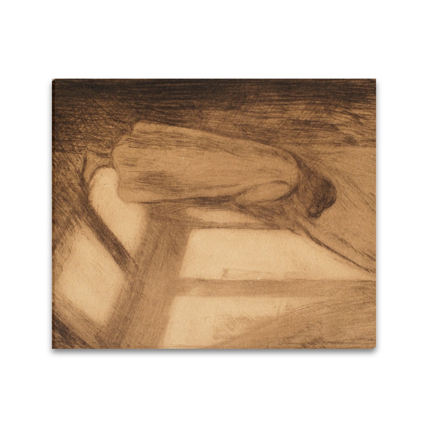 EDVARD MUNCH - THE GIRL AT THE WINDOW - CANVAS PRINT 20"x 24"