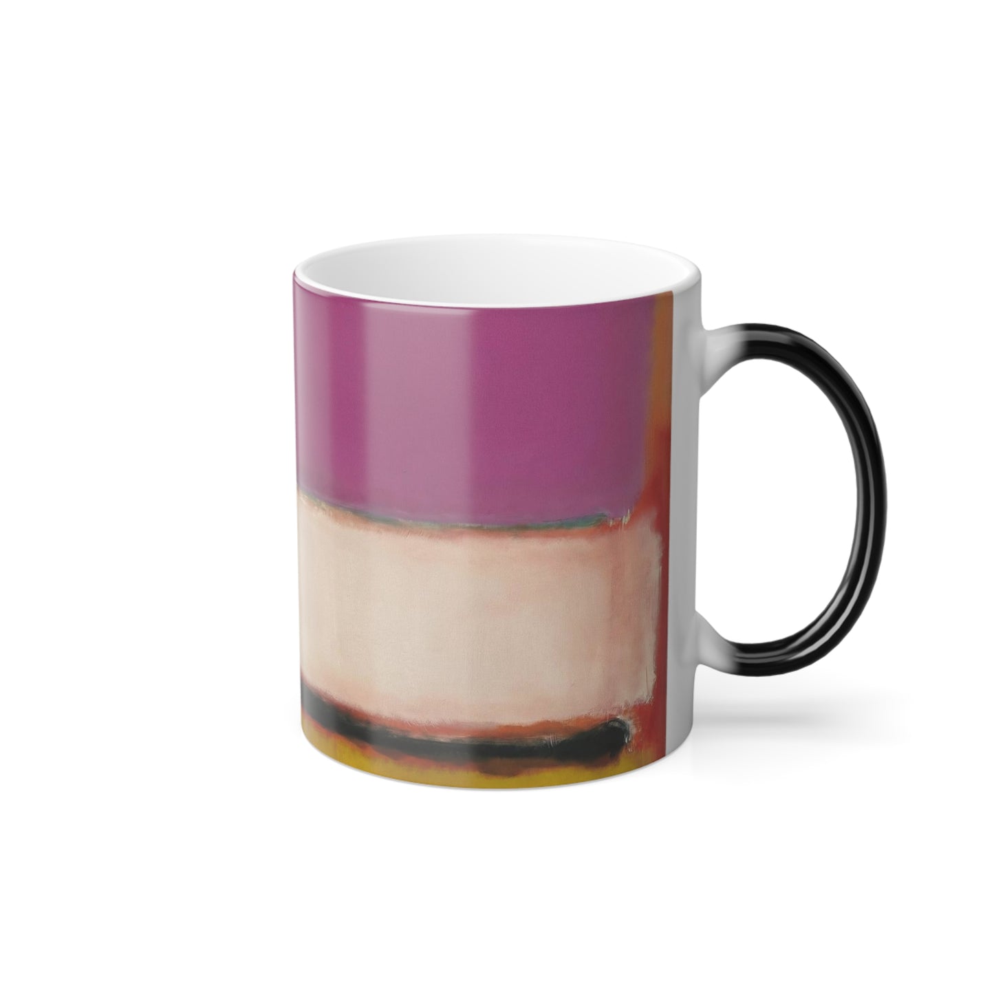 MARK ROTHKO - ABSTRACT ART DETAIL - CHANGING COLOR MUG