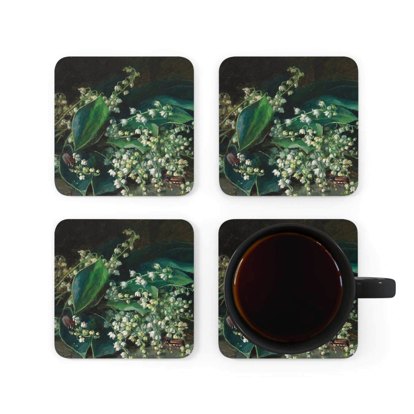 Marie Elizabeth Moritz-Luben coasters