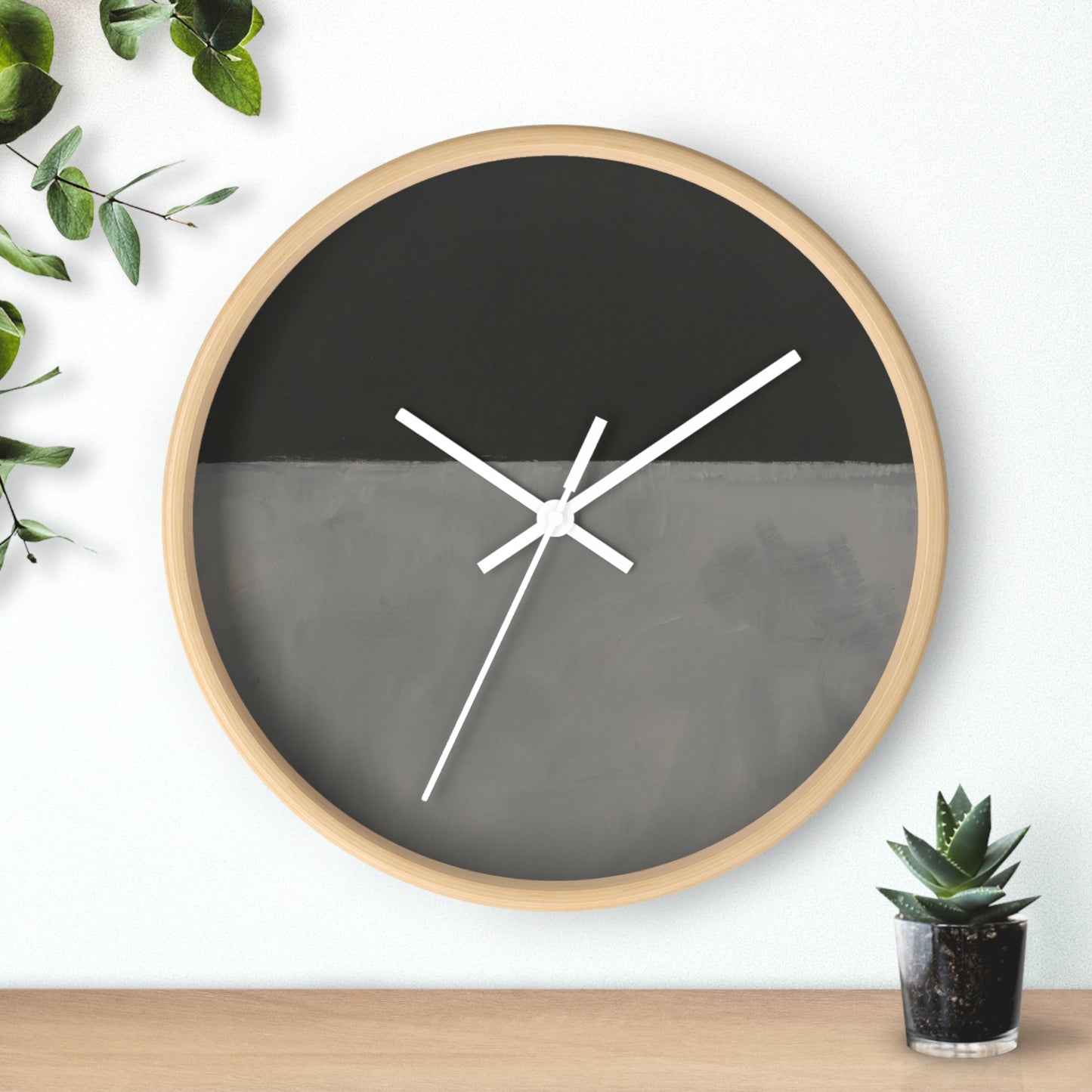 MARK ROTHKO - UNTITLED (BLACK ON GREY) - ART CLOCK