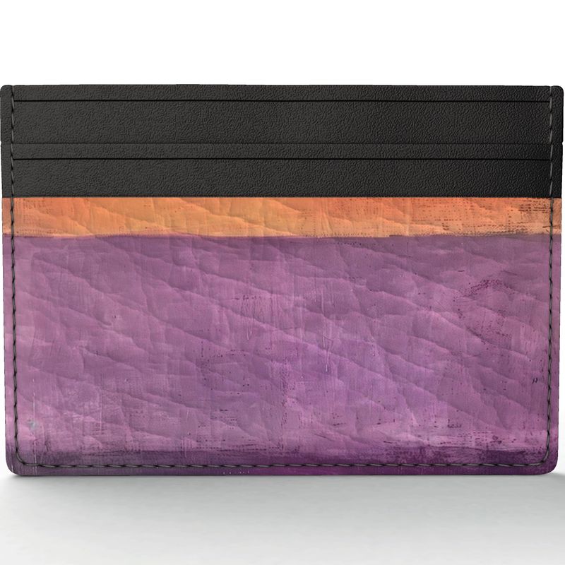 MARK ROTHKO - ABSTRACT - LEATHER CREDIT CARD HOLDER