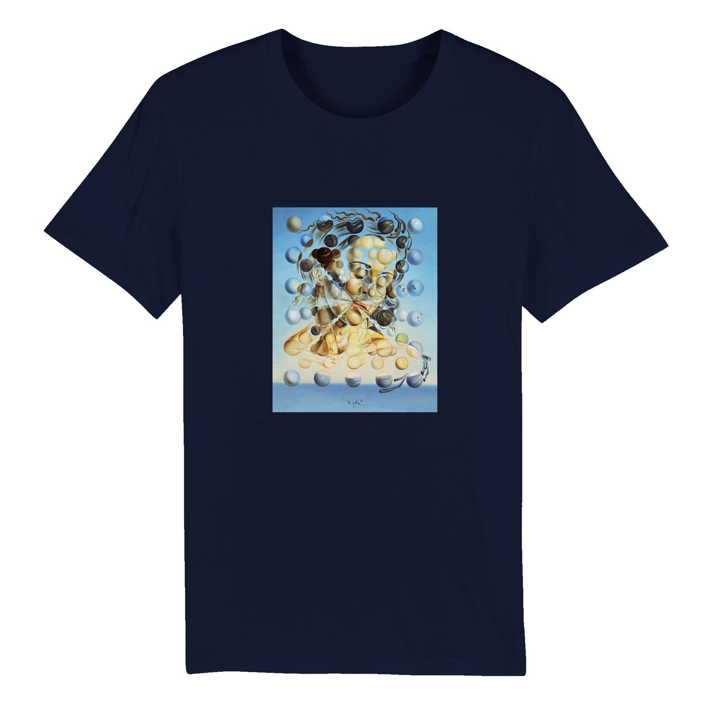 SALVADOR DALI - SPHERICAL GALATEA - ORGANIC UNISEX T-SHIRT