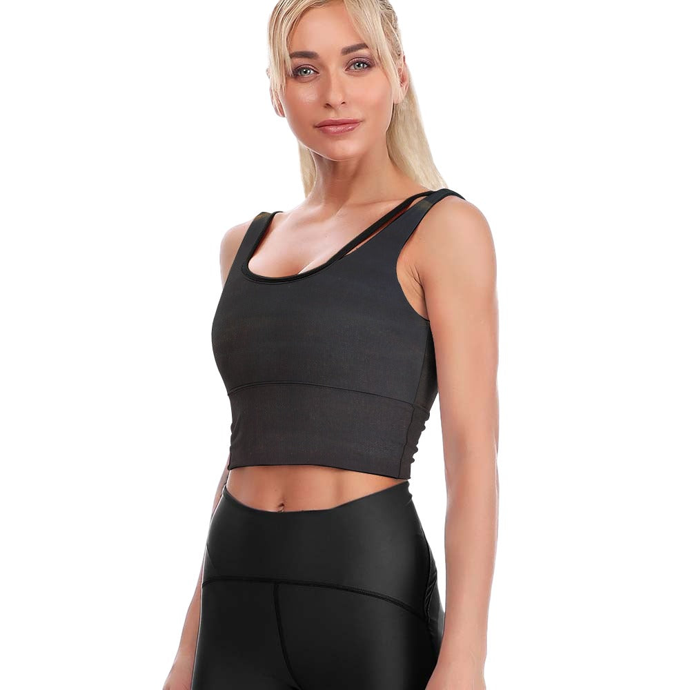 MARK ROTHKO - ABSTRACT ART DETAIL - YOGA SPORT BRA VEST