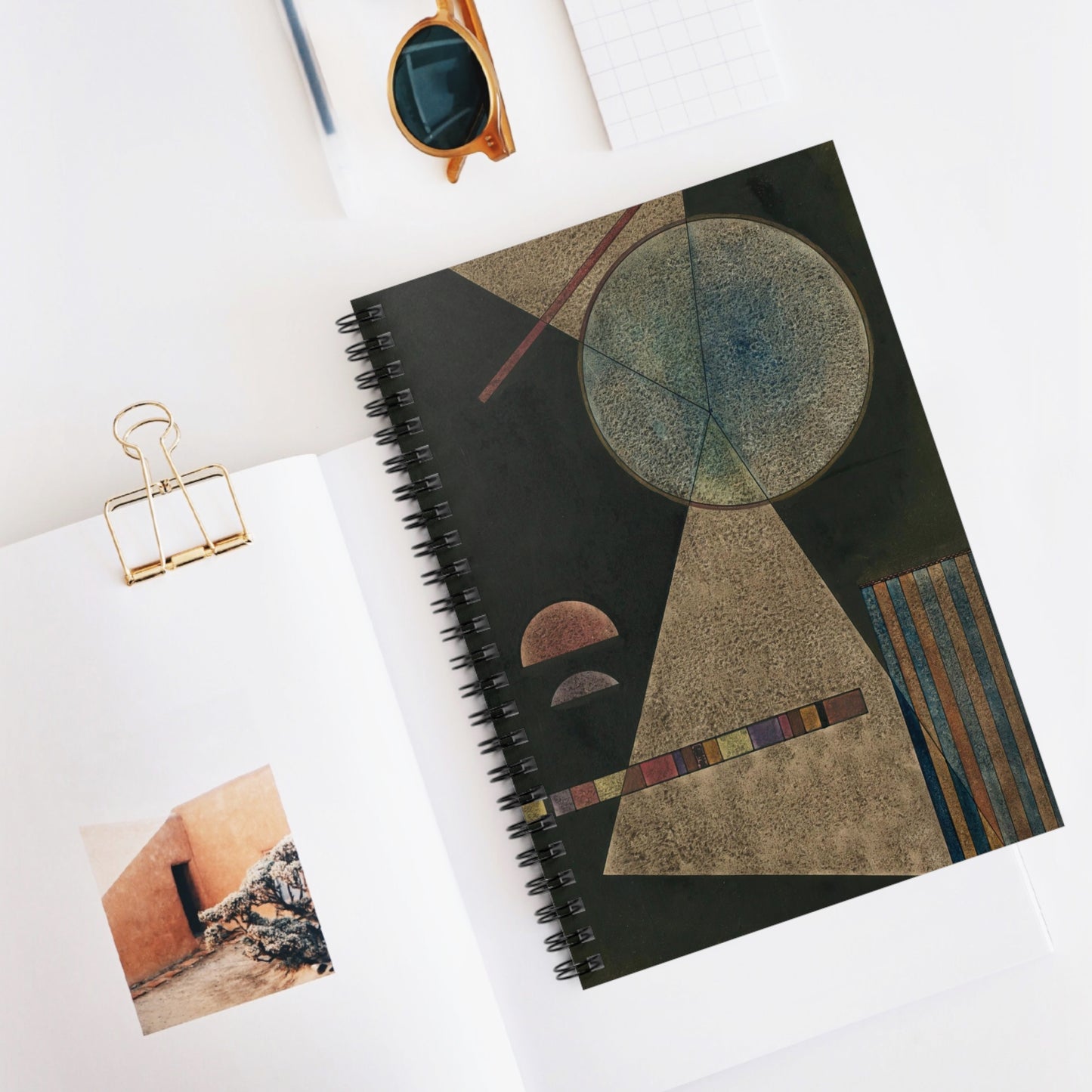 WASSILY KANDINSKY - TREFFPUNKT (MEETING - POINT) - SPIRAL ART NOTEBOOK