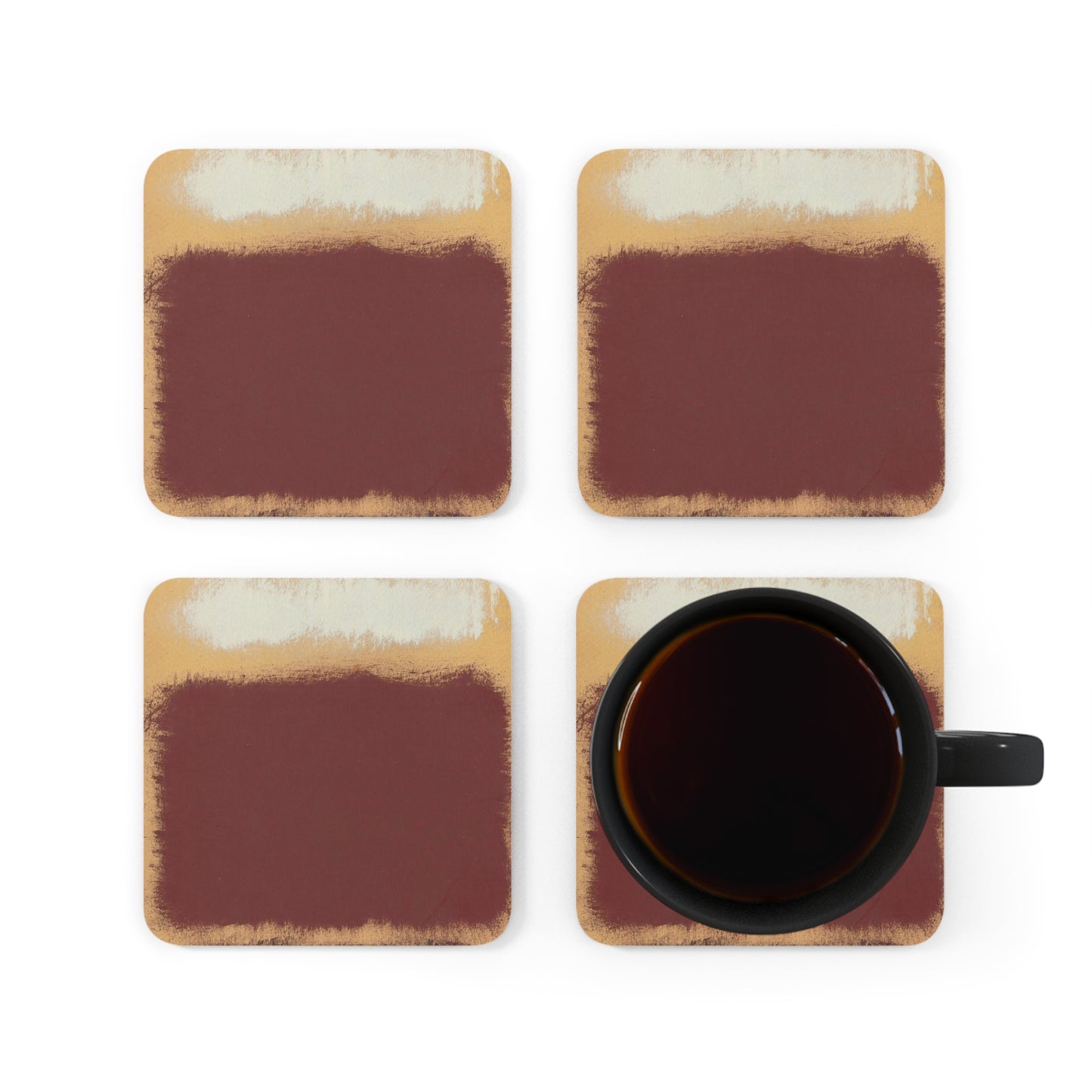 MARK ROTHKO - ABSTRACT - COASTERS SET