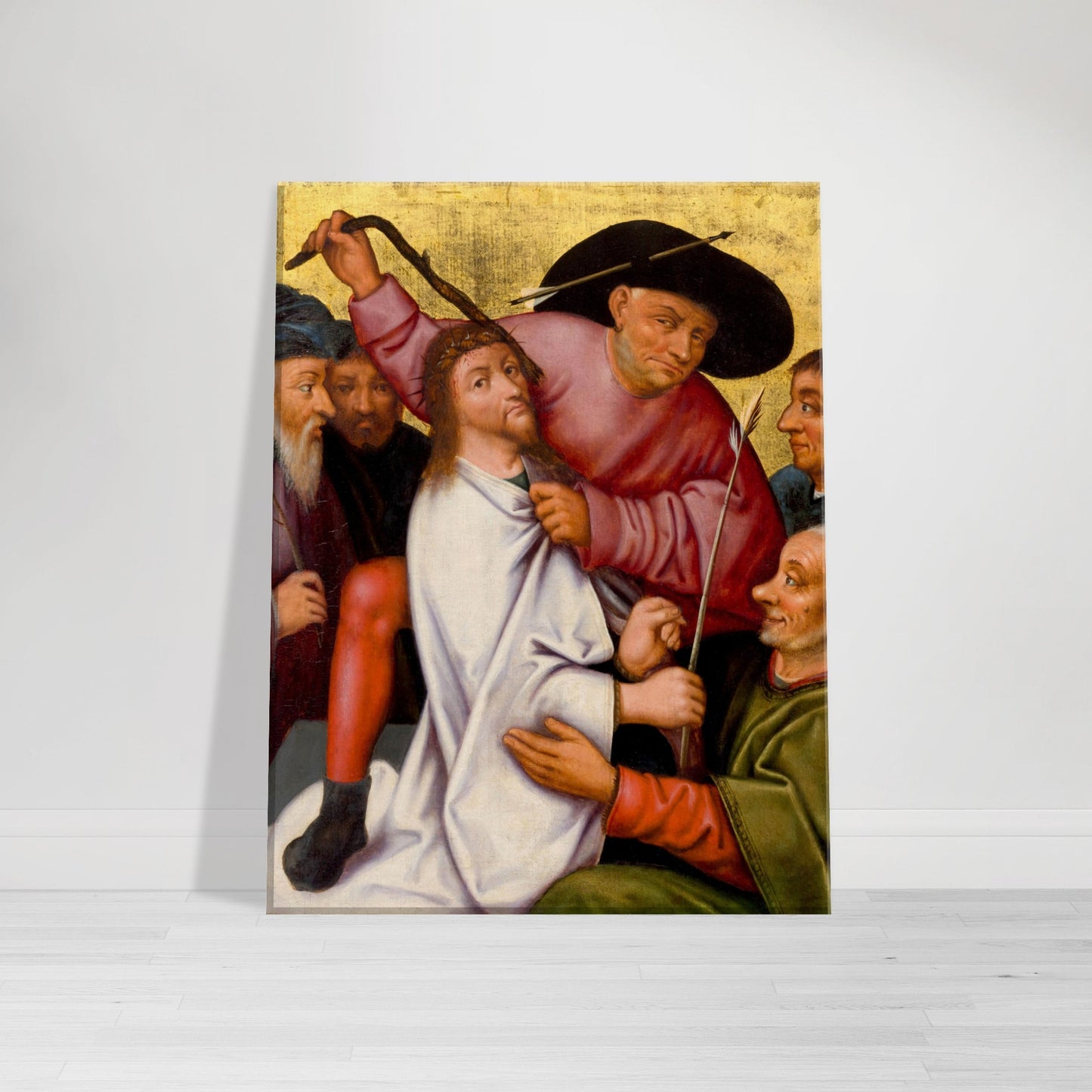 HIERONIM BOSCH - CHRIST CROWNED WITH THORNS - CANVAS ART PRINT