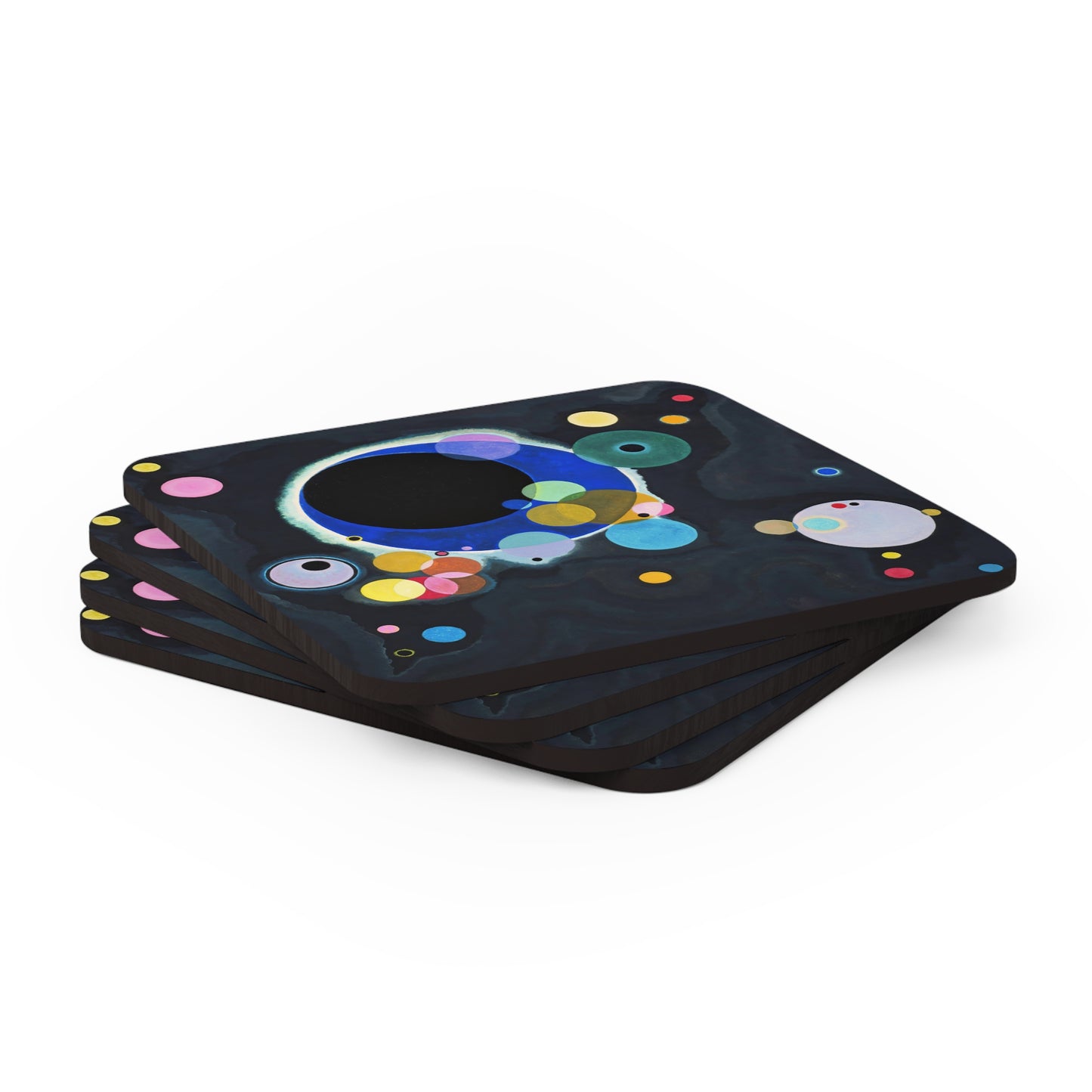 WASSILY KANDINSKY - SEVERAL CIRCLES - COASTERS SET