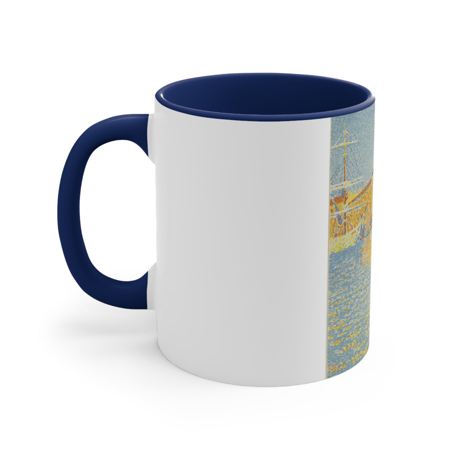 PAUL SIGNAC - THE BUOY (La bouée) (1894) - ART COFFEE MUG