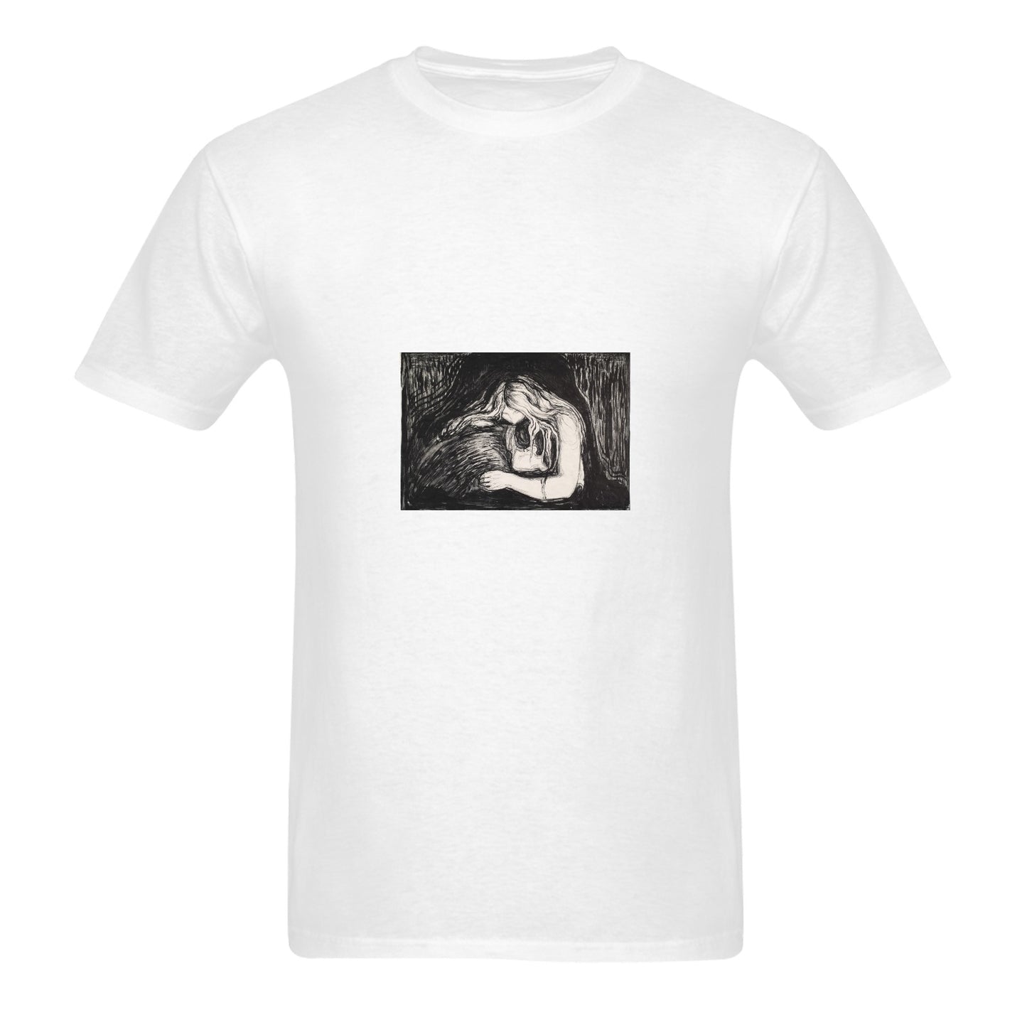 EDVARD MUNCH - VAMPIRE - GILDAN T-SHIRT FOR HIM