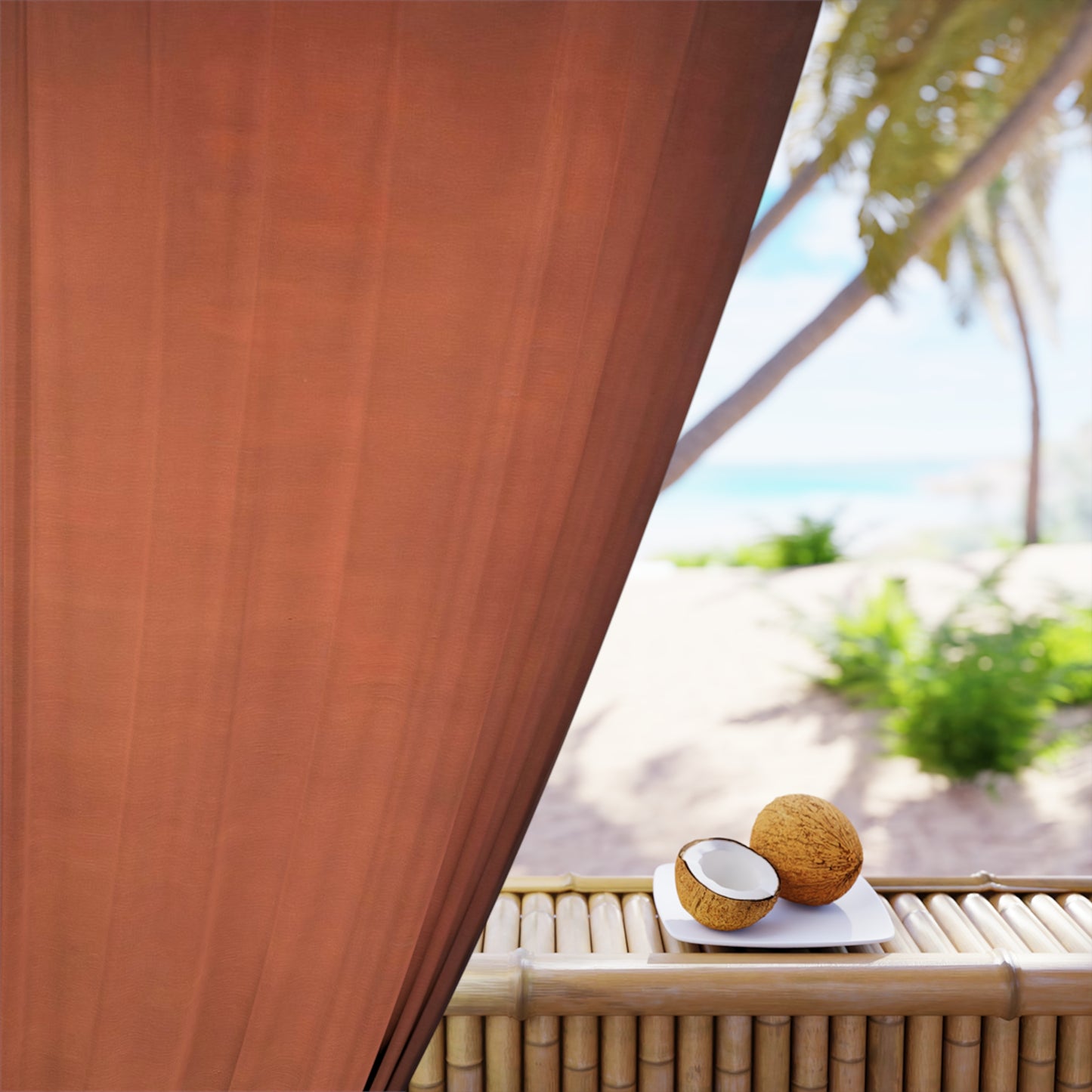 MARK ROTHKO - ABSTRACT - WINDOW ART CURTAIN