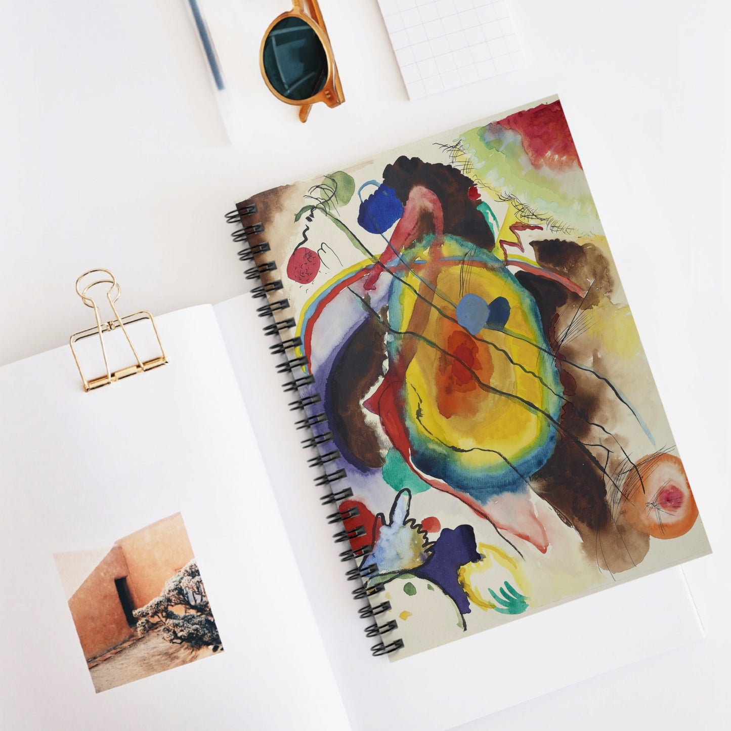 WASSILY KANDINSKY - ENTWURF ZE EINEM WANDBILD für EDWIN R. CAMPBELL Nr. 1