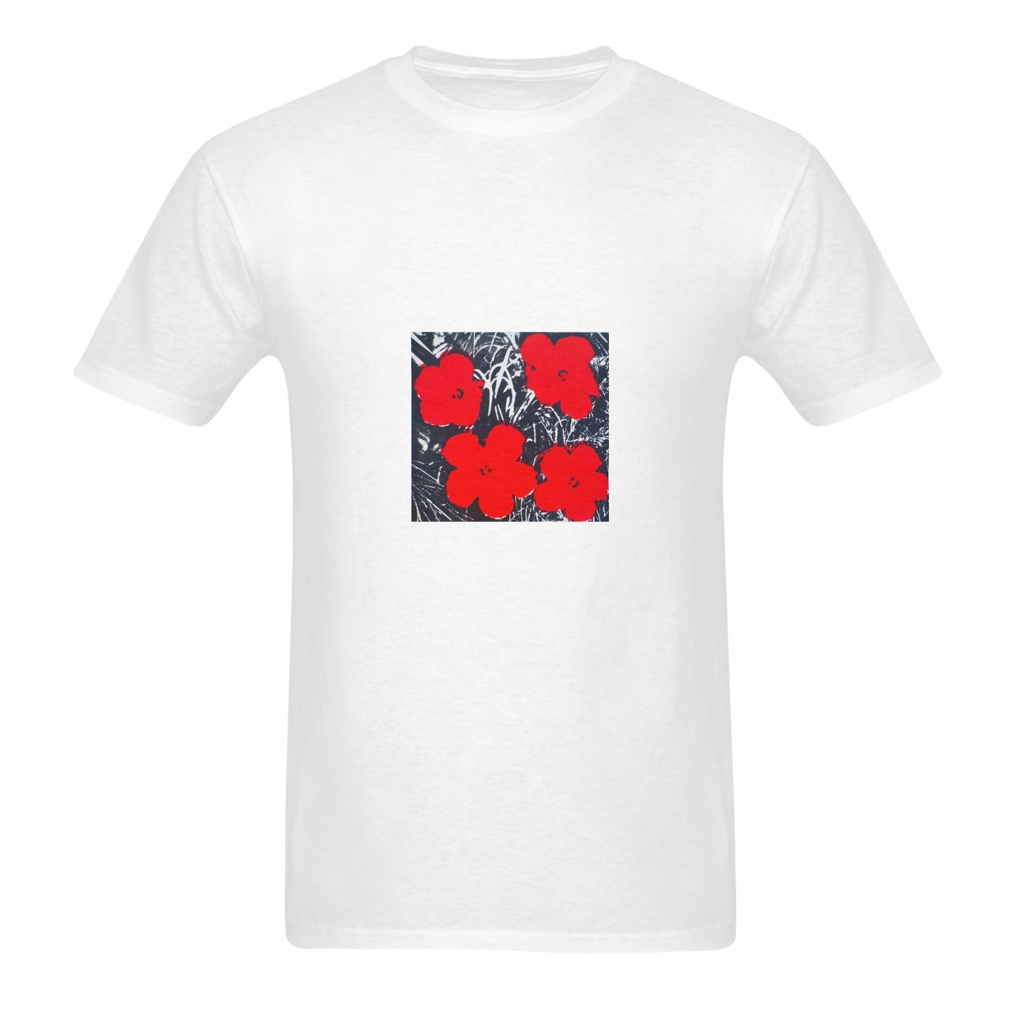 ANDY WARHOL - FLOWERS - T-SHIRT FOR MEN