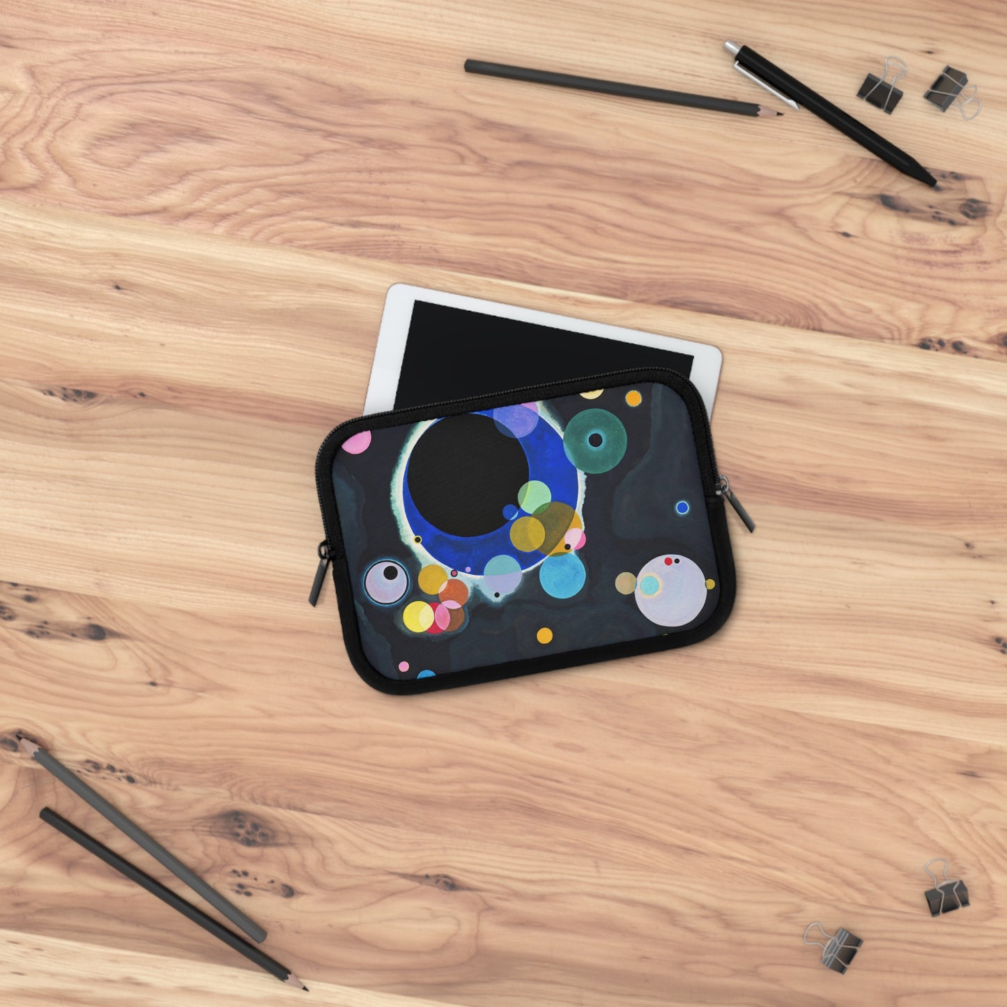 WASSILY KANDINSKY - SEVERAL CIRCLES - LAPTOP SLEEVE 