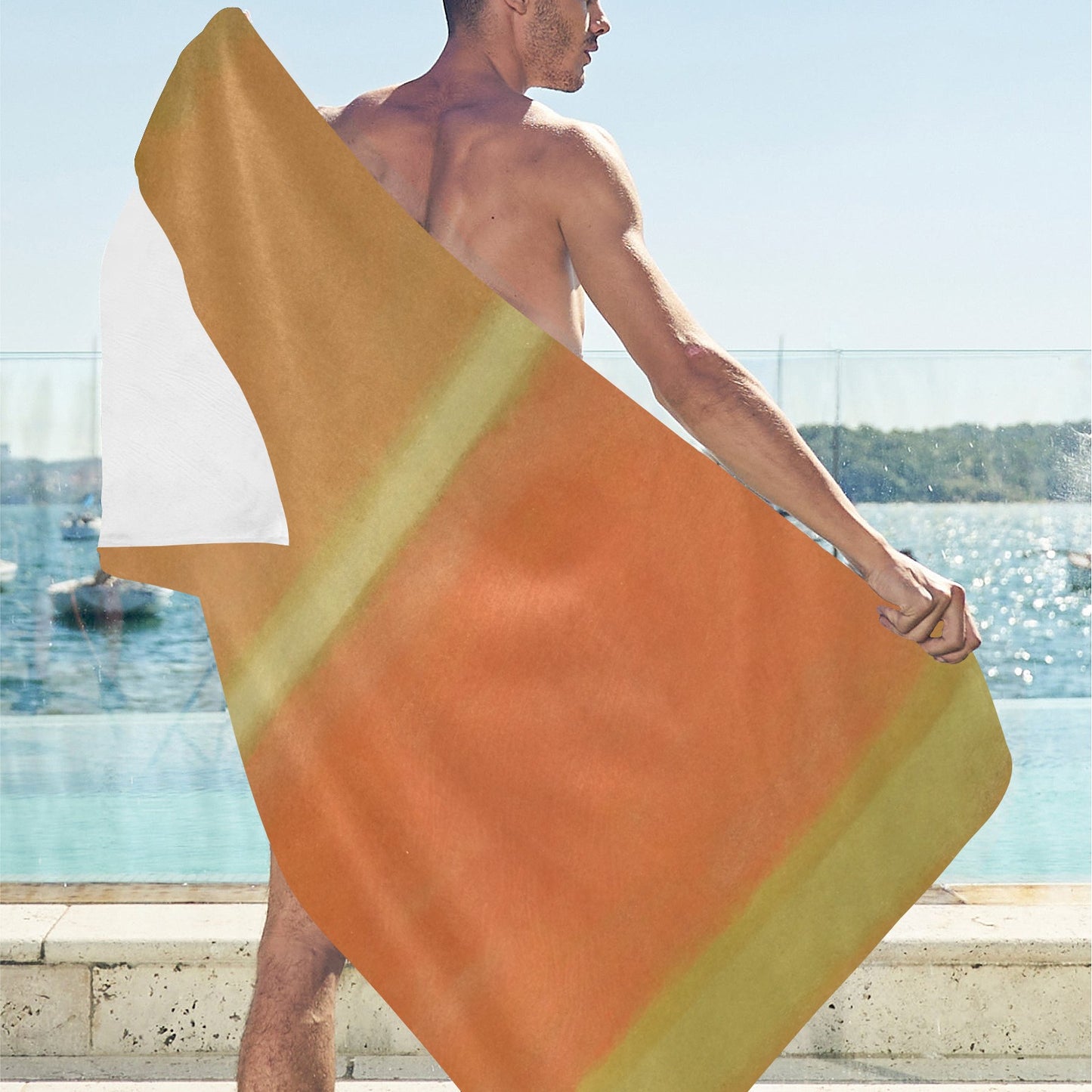 MARK ROTHKO - ABSTRACT ART - BEACH TOWEL