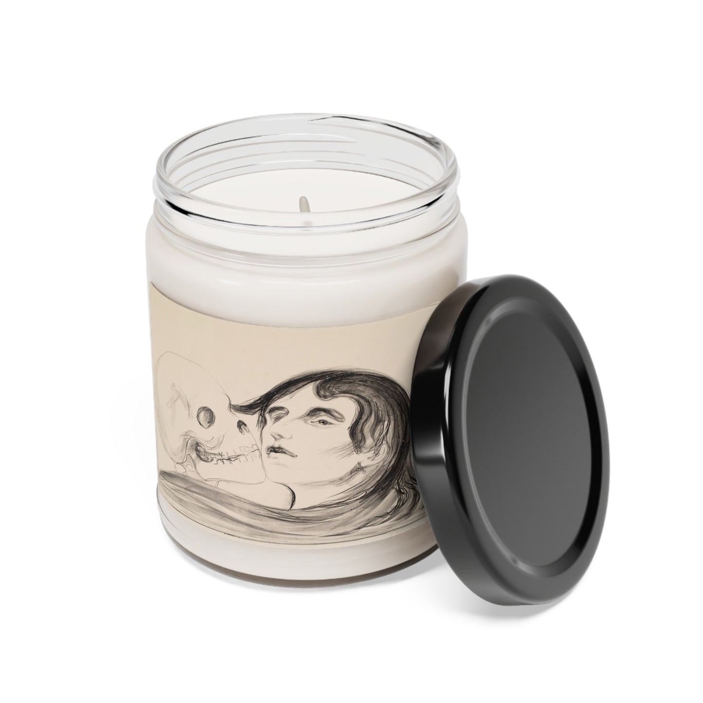 EDVARD MUNCH - THE KISS OF DEATH - SOY CANDLE