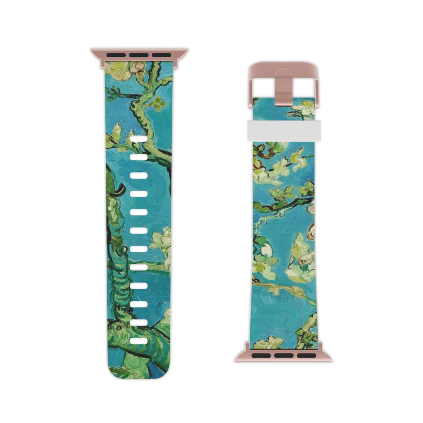 VINCENT VAN GOGH - ALMOND BLOSSOMS - ART WATCH BAND FOR APPLE WATCH