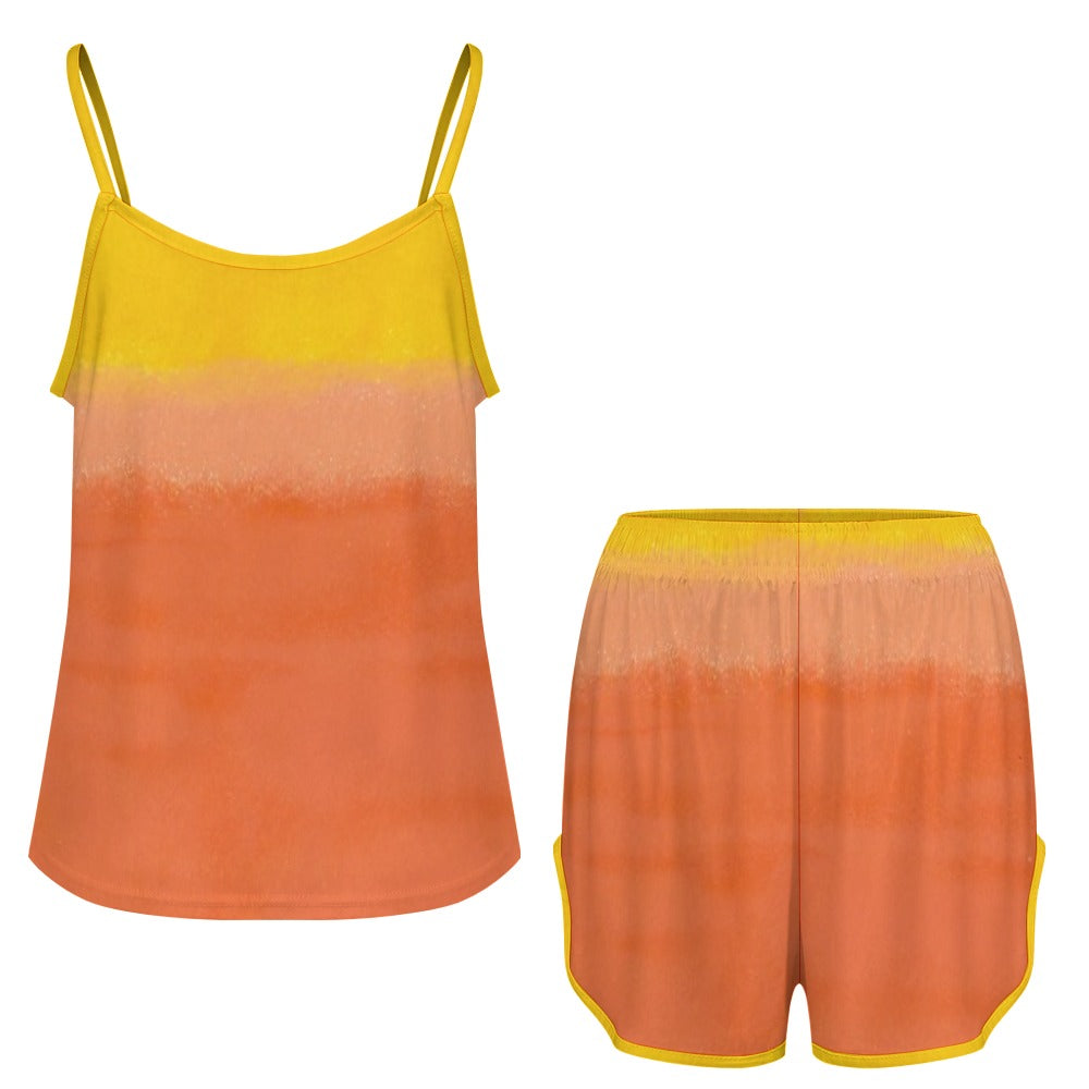 MARK ROTHKO - ABSTRACT - STRAP PAJAMA SET