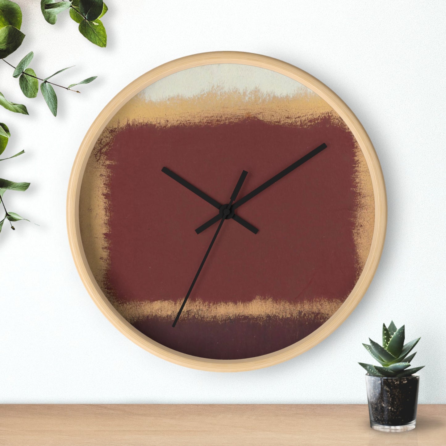 MARK ROTHKO - ABSTRACT - ART CLOCK