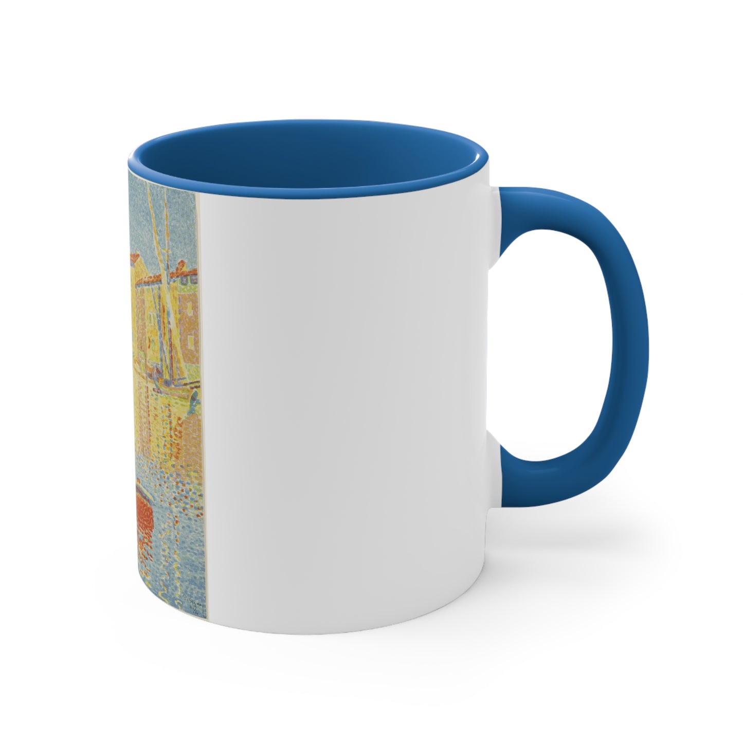 PAUL SIGNAC - THE BUOY (La bouée) (1894) - ART COFFEE MUG