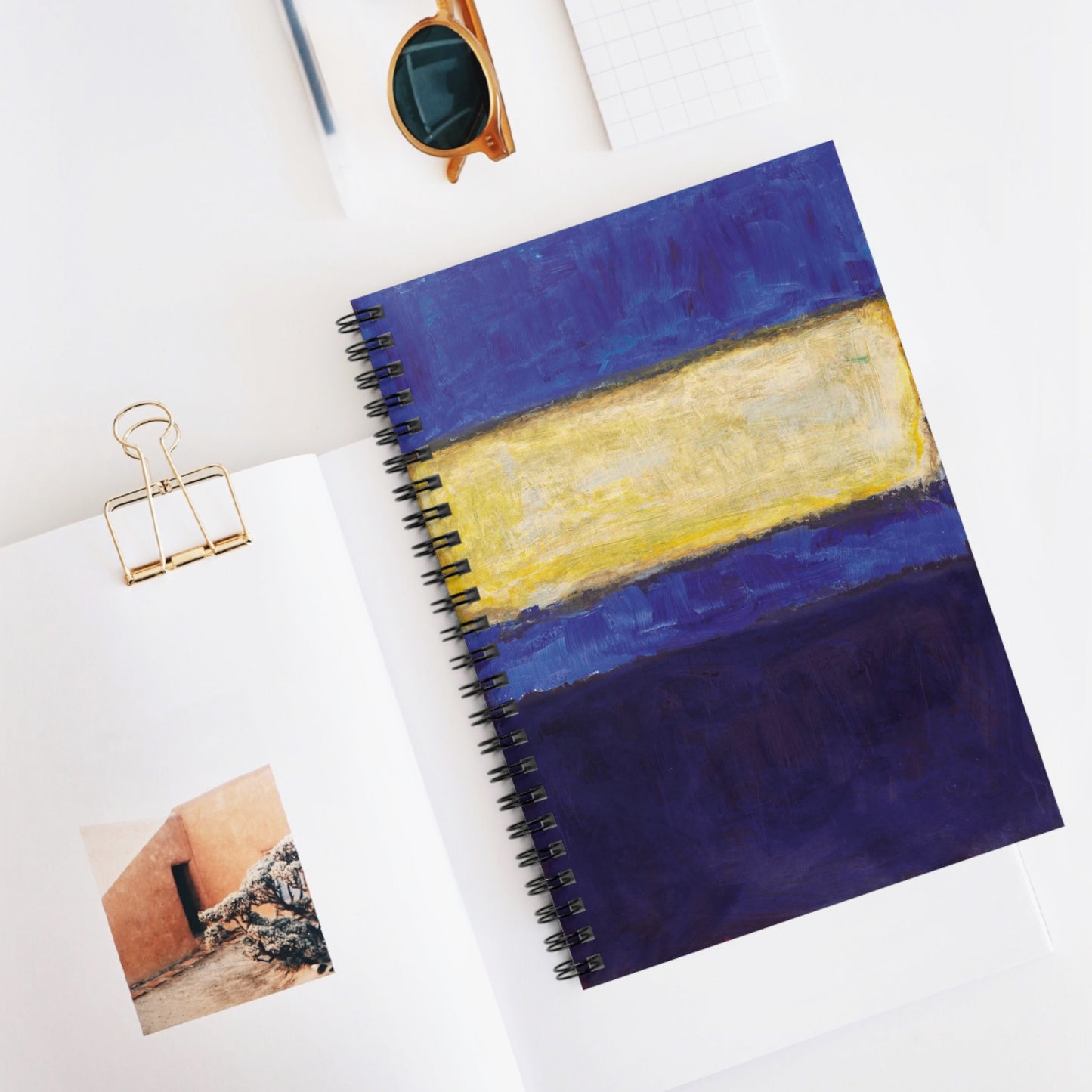 MARK ROTHKO - ABSTRACT - SPIRAL ART NOTEBOOK