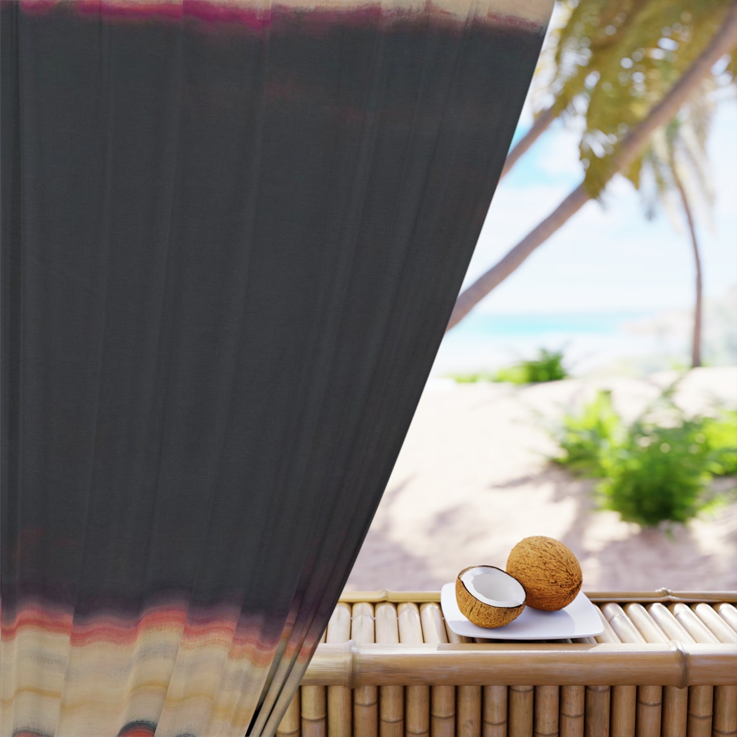 MARK ROTHKO - ABSTRACT - WINDOW ART CURTAIN