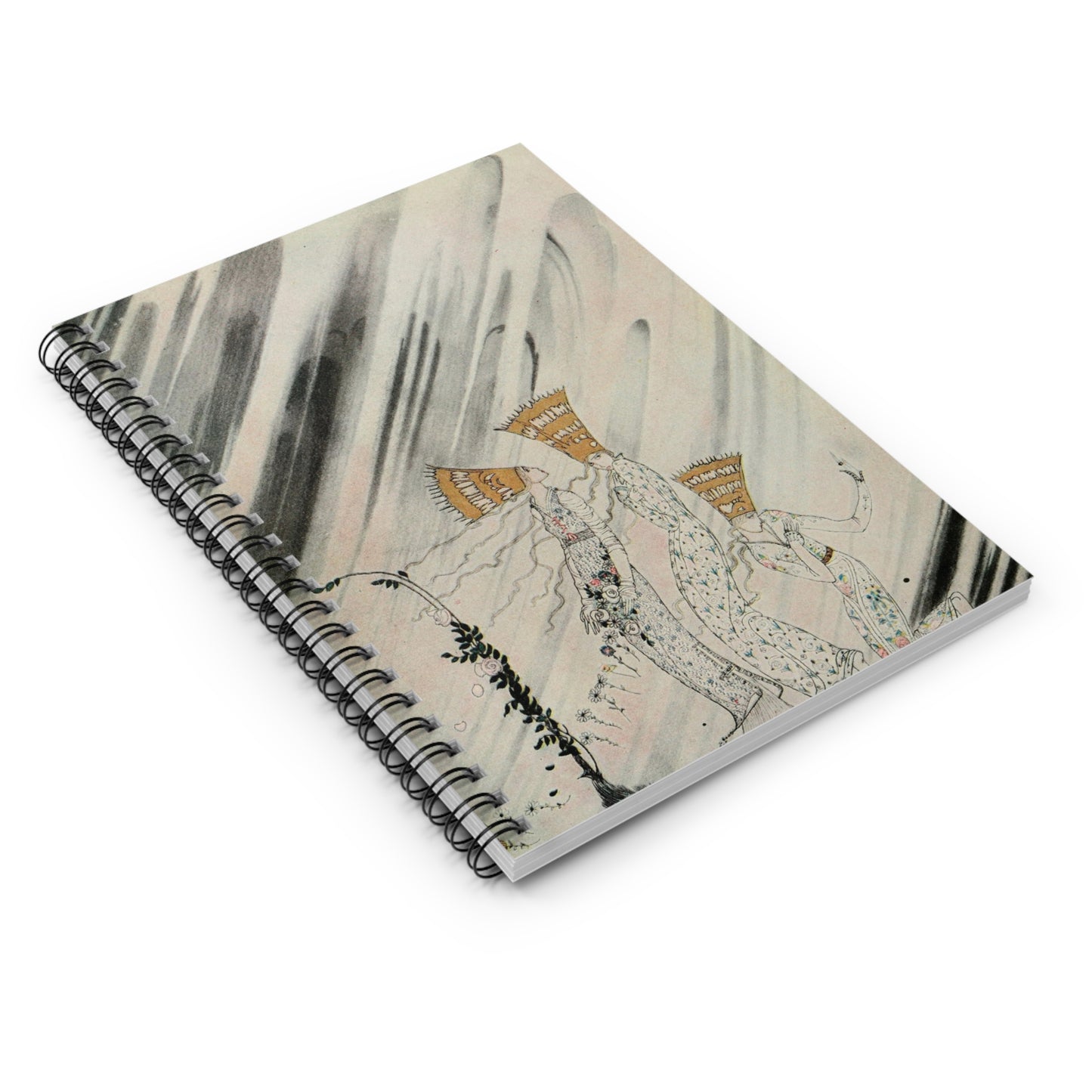 KAY RASMUS NIELSEN - EAST OF THE SUN AND WEST OF THE MOON  (pl 22) - SPIRAL ART NOTEBOOK