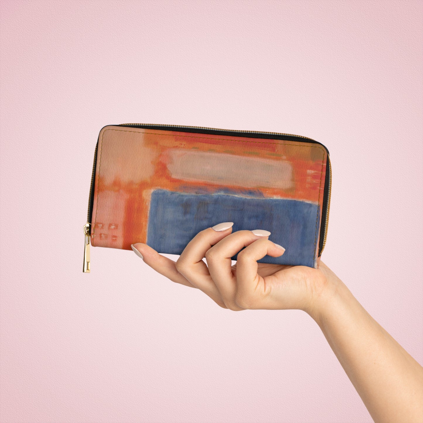 MARK ROTHKO - ABSTRACT - ZIPPER WALLET