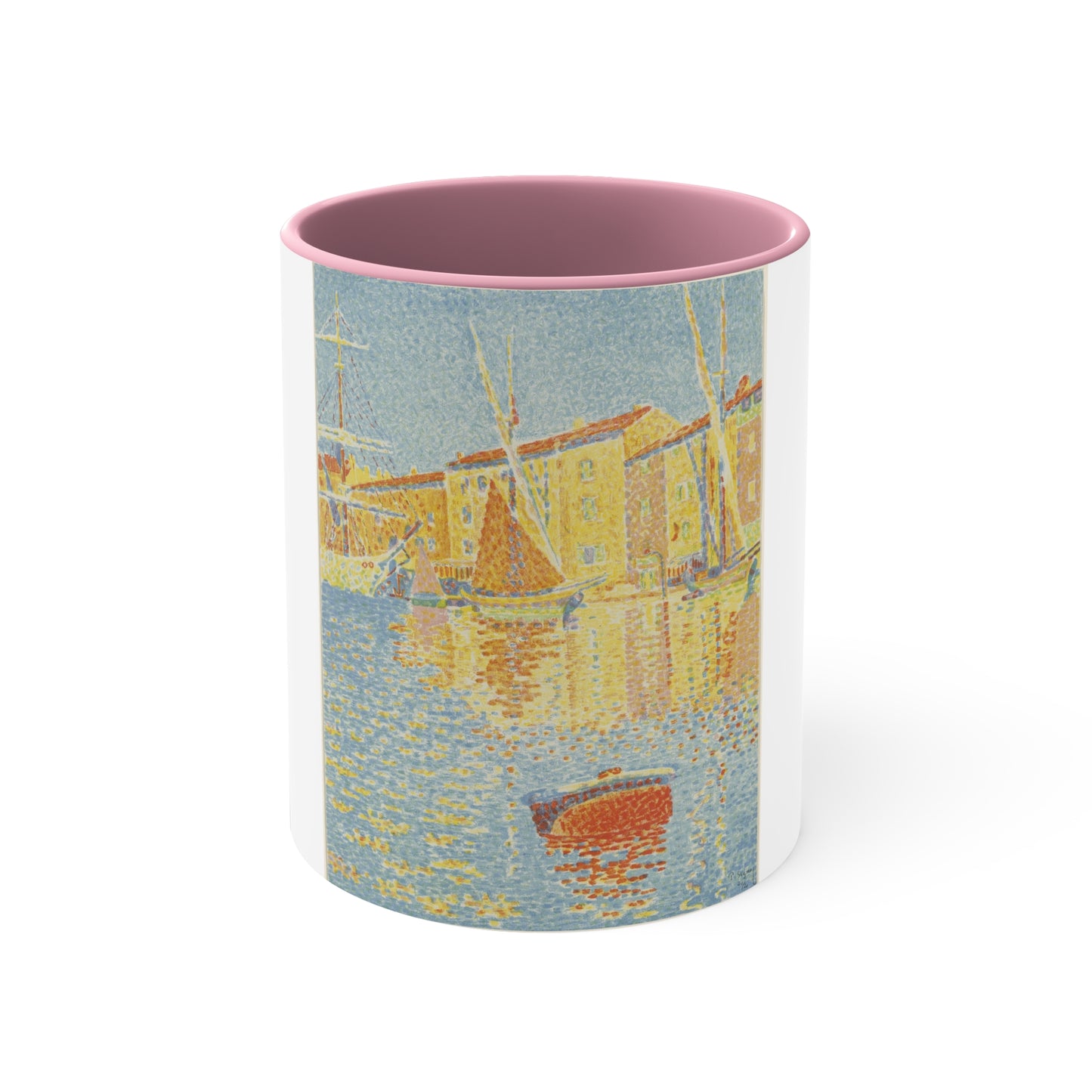 PAUL SIGNAC - THE BUOY (La bouée) (1894) - ART COFFEE MUG