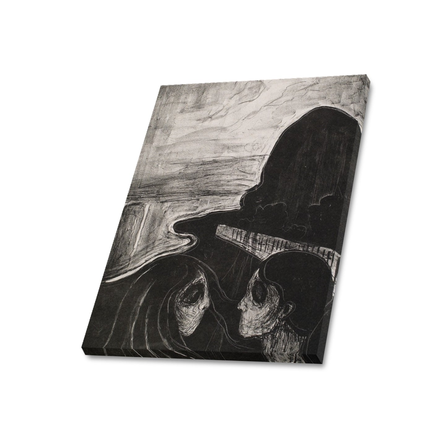 EDVARD MUNCH - ATTRACTION I - WRAPPED CANVAS PRINT 20" x 24"