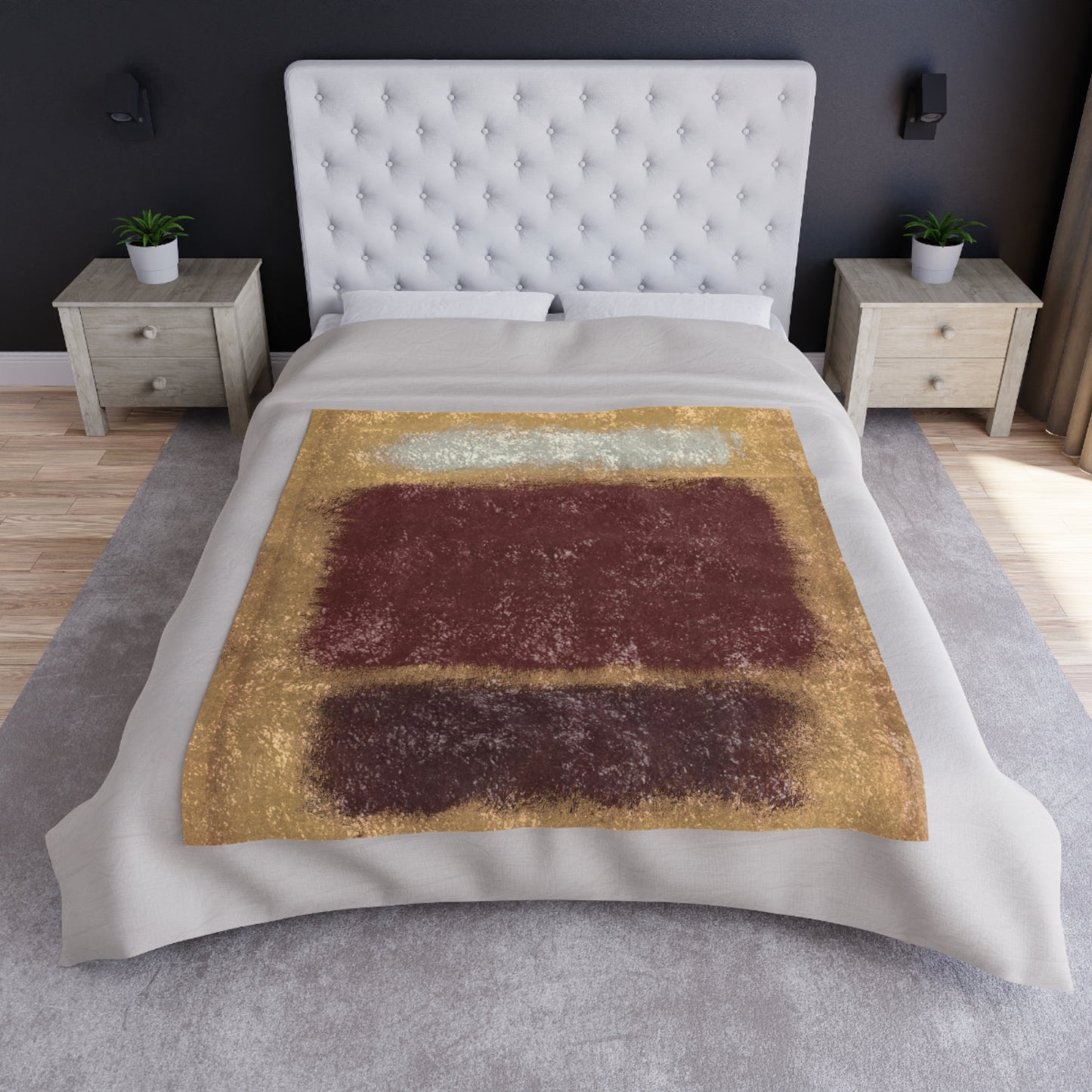 MARK ROTHKO - ABSTRACT - VELVET BLANKET