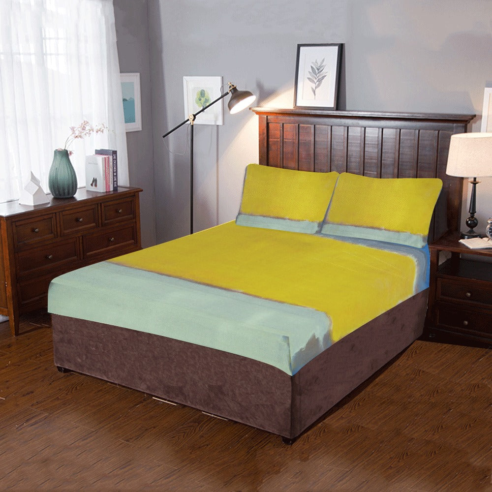 MARK ROTHKO - ABSTRACT - 3-PIECES BEDDING SET