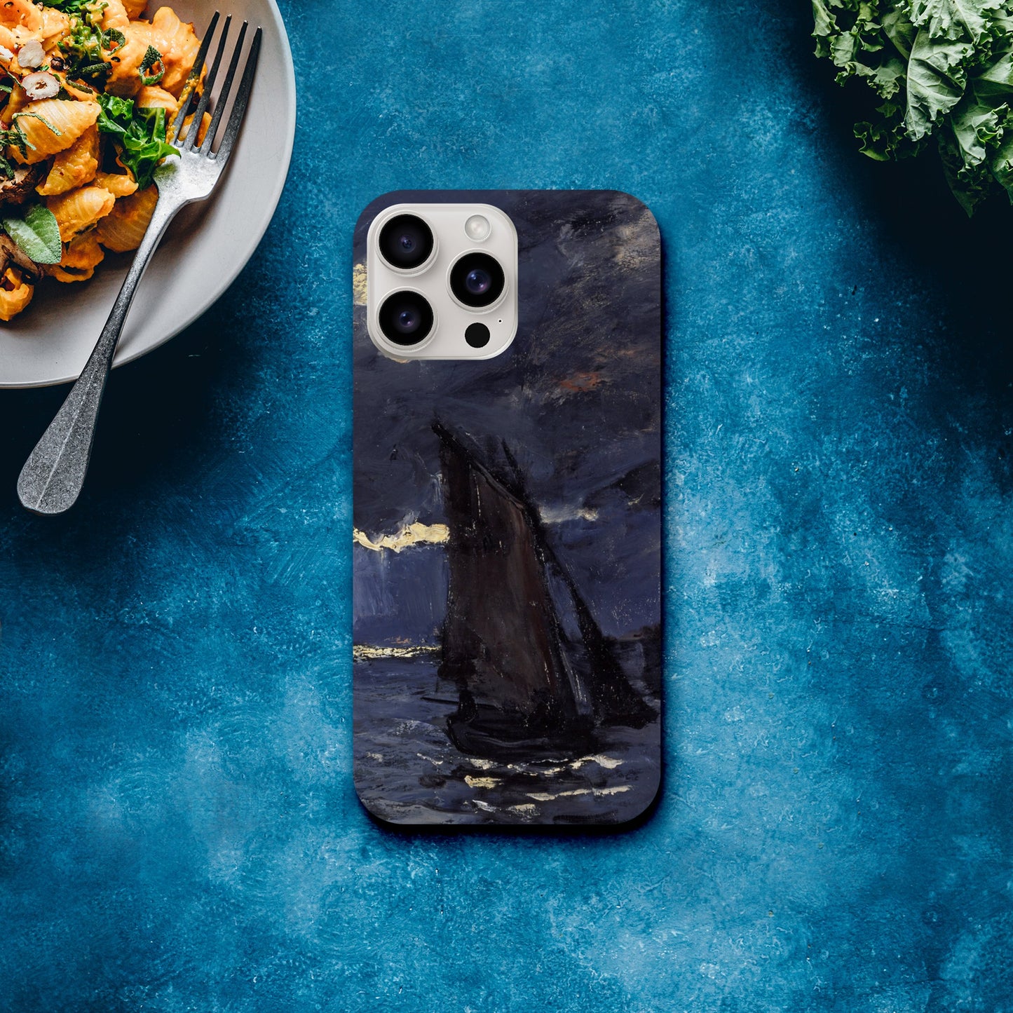 CLAUDE MONET - A SEASCAPE, SHIPPING BY MOONLIGHT - SLIM iPHONE CASE